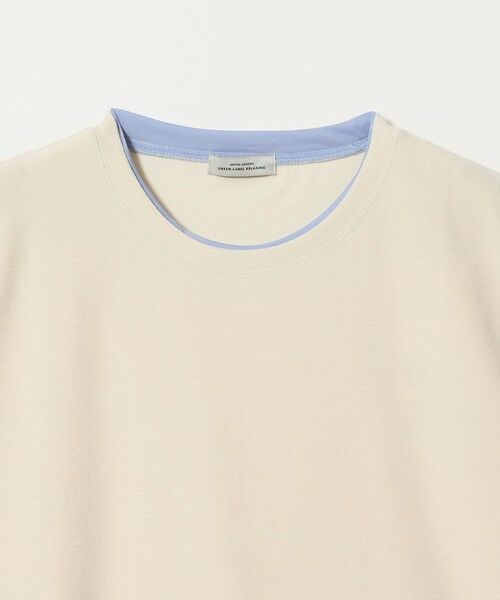 green label relaxing / グリーンレーベル リラクシング Tシャツ | パイル カサネ ショートスリーブ Tシャツ | 詳細14