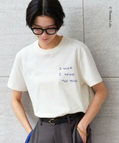green label relaxing / グリーンレーベル リラクシング Tシャツ | 【別注】＜Thomas Lelu＞サインアート 半袖 Tシャツ カットソー