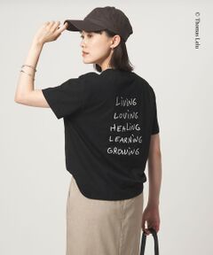 green label relaxing / グリーンレーベル リラクシング Tシャツ | 【別注】＜Thomas Lelu＞サインアート 半袖 Tシャツ カットソー