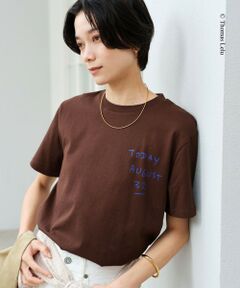 green label relaxing / グリーンレーベル リラクシング Tシャツ | 【別注】＜Thomas Lelu＞サインアート 半袖 Tシャツ カットソー
