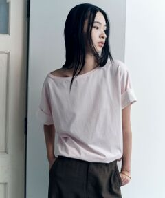 green label relaxing / グリーンレーベル リラクシング カットソー | ＜SEASONAL COLLECTION＞LOTUS Tシャツ