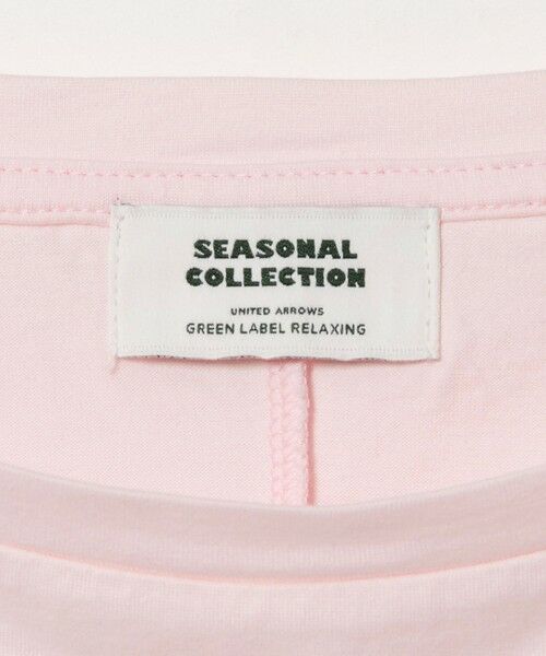 green label relaxing / グリーンレーベル リラクシング カットソー | ＜SEASONAL COLLECTION＞LOTUS Tシャツ | 詳細12