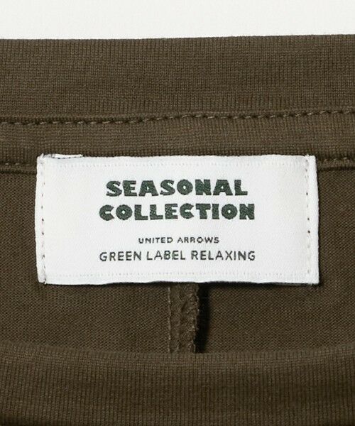 green label relaxing / グリーンレーベル リラクシング カットソー | ＜SEASONAL COLLECTION＞LOTUS Tシャツ | 詳細16