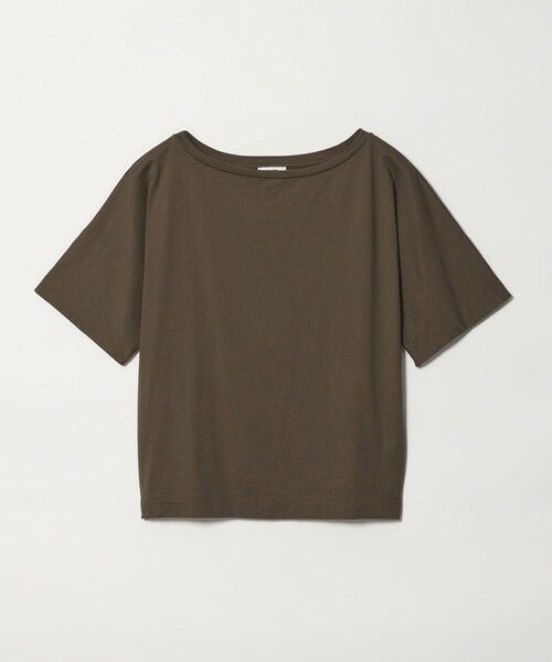 green label relaxing / グリーンレーベル リラクシング カットソー | ＜SEASONAL COLLECTION＞LOTUS Tシャツ（OLIVE）