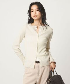 green label relaxing / グリーンレーベル リラクシング カーディガン・ボレロ | ハイショク リブ ニット カーディガン