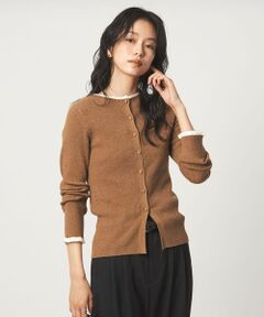 ハイショク リブ ニット カーディガン