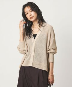 green label relaxing / グリーンレーベル リラクシング カーディガン・ボレロ | メランジ ニット カーディガン
