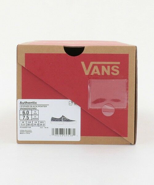 green label relaxing / グリーンレーベル リラクシング スニーカー | 【WEB限定】＜VANS＞オーセンティックスニーカー レオパード | 詳細10