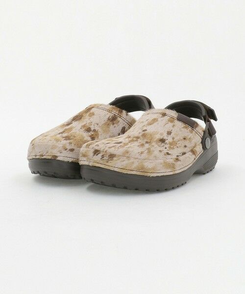 green label relaxing / グリーンレーベル リラクシング フラットシューズ | 【WEB限定】＜crocs＞クラフテッド ポニー ヘア クロッグ サンダル | 詳細1
