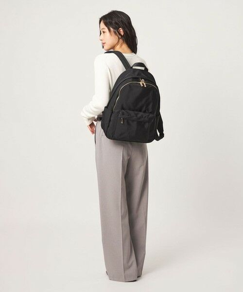 green label relaxing / グリーンレーベル リラクシング リュック・バックパック | ＜PARTE＞ダブルジップ バックパック / リュック 通勤 はっ水 | 詳細2