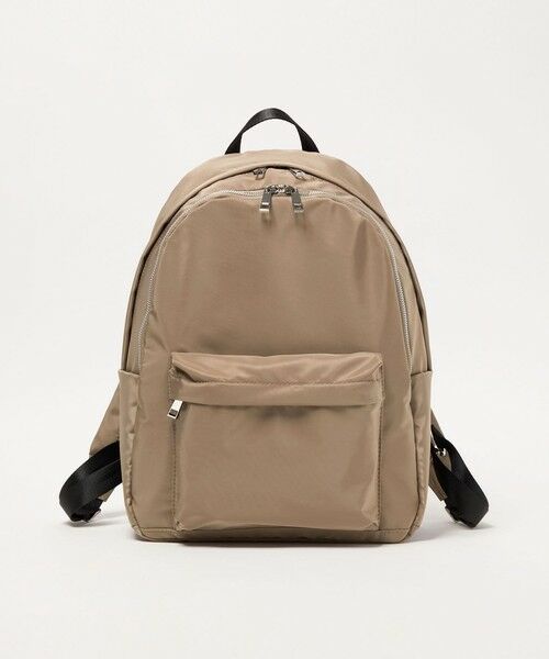 green label relaxing / グリーンレーベル リラクシング リュック・バックパック | ＜PARTE＞ダブルジップ バックパック / リュック 通勤 はっ水（MOCA）