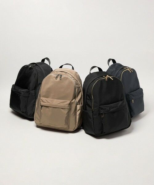 green label relaxing / グリーンレーベル リラクシング リュック・バックパック | ＜PARTE＞ダブルジップ バックパック / リュック 通勤 はっ水 | 詳細27