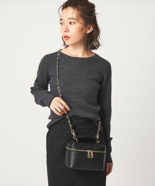 green label relaxing / グリーンレーベル リラクシング ショルダーバッグ | ＜PRATO MADE IN ITALY＞ バニティバッグ | 詳細2