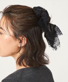green label relaxing / グリーンレーベル リラクシング ヘアゴム・シュシュ | レース スクエア シュシュ