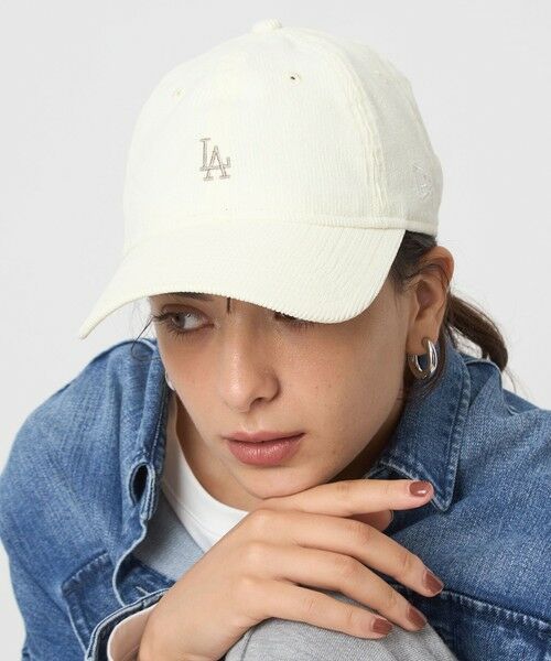 green label relaxing / グリーンレーベル リラクシング キャップ | 【別注】＜NEW ERA＞920 MLB キャップ 2 （コーデュロイ）（OFF WHITE）