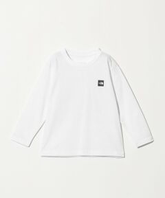 green label relaxing / グリーンレーベル リラクシング カットソー | 【WEB限定】＜THE NORTH FACE＞ ボックス ロゴ ロングスリーブ Tシャツ / キッズ 110cm-120cm