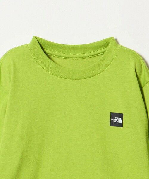 green label relaxing / グリーンレーベル リラクシング カットソー | 【WEB限定】＜THE NORTH FACE＞ ボックス ロゴ ロングスリーブ Tシャツ / キッズ 110cm-120cm | 詳細5