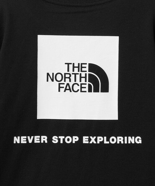green label relaxing / グリーンレーベル リラクシング カットソー | 【WEB限定】＜THE NORTH FACE＞ スクエアロゴ ロングスリーブ Tシャツ / キッズ 110cm-120cm | 詳細8