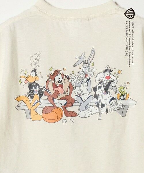 green label relaxing / グリーンレーベル リラクシング カットソー | 【別注】＜URBAMENT＞SPACE JAM Tシャツ / キッズ 100cm-130cm | 詳細4