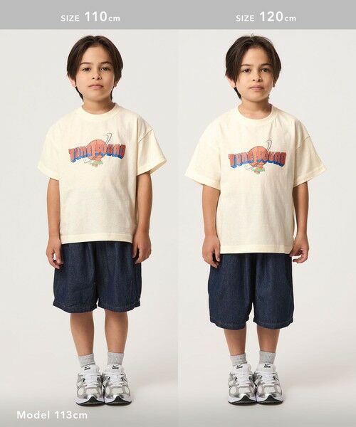 green label relaxing / グリーンレーベル リラクシング カットソー | 【別注】＜URBAMENT＞SPACE JAM Tシャツ / キッズ 100cm-130cm | 詳細3