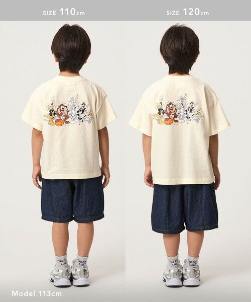 green label relaxing / グリーンレーベル リラクシング カットソー | 【別注】＜URBAMENT＞SPACE JAM Tシャツ / キッズ 100cm-130cm | 詳細5