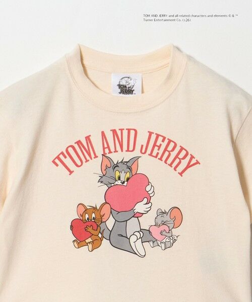 green label relaxing / グリーンレーベル リラクシング カットソー | 【別注】<URBAMENT>TOM and JERRY Tシャツ / キッズ 100cm-130cm | 詳細2