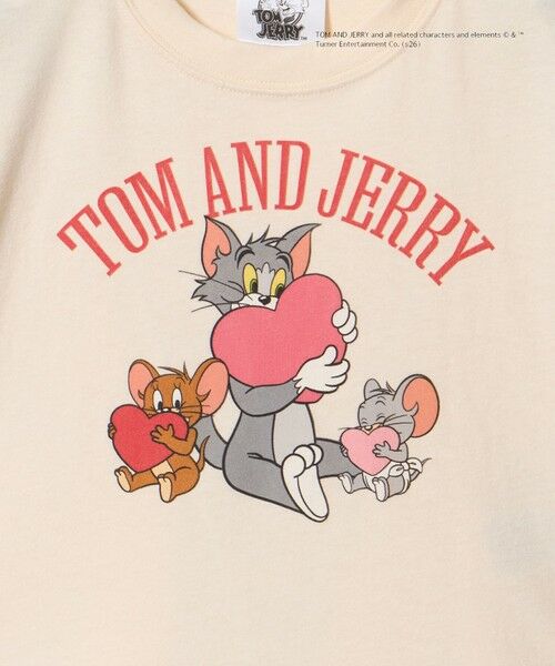 green label relaxing / グリーンレーベル リラクシング カットソー | 【別注】<URBAMENT>TOM and JERRY Tシャツ / キッズ 100cm-130cm | 詳細3