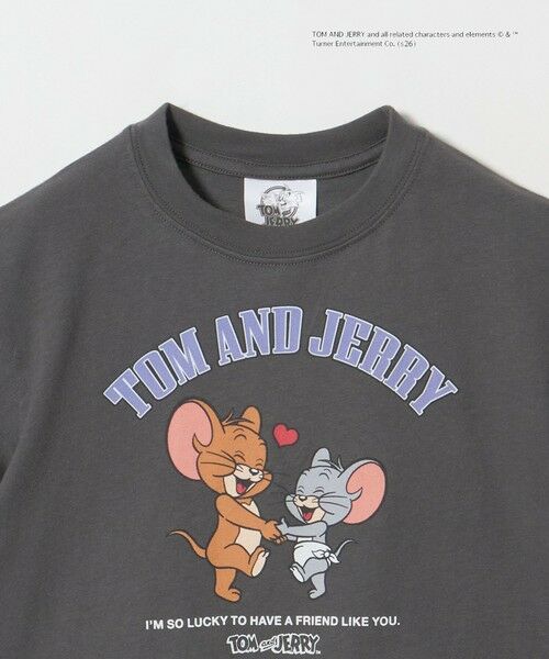 green label relaxing / グリーンレーベル リラクシング カットソー | 【別注】<URBAMENT>TOM and JERRY Tシャツ / キッズ 100cm-130cm | 詳細6