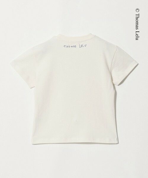 green label relaxing / グリーンレーベル リラクシング カットソー | 【別注】＜Thomas Lelu＞サインアート 半袖 Tシャツ カットソー / キッズ 120cm-140cm | 詳細1