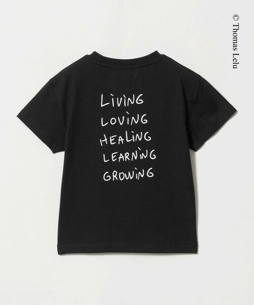 green label relaxing / グリーンレーベル リラクシング カットソー | 【別注】＜Thomas Lelu＞サインアート 半袖 Tシャツ カットソー / キッズ 120cm-140cm | 詳細6