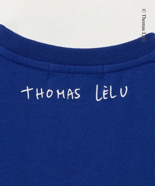 green label relaxing / グリーンレーベル リラクシング カットソー | 【別注】＜Thomas Lelu＞サインアート 半袖 Tシャツ カットソー / キッズ 120cm-140cm | 詳細22