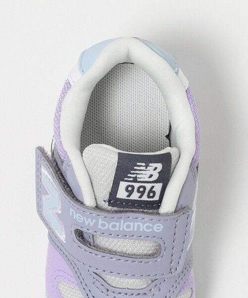 green label relaxing / グリーンレーベル リラクシング スニーカー | ＜New Balance＞IZ996 / キッズ 14cm-16cm | 詳細11