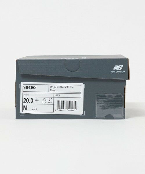 green label relaxing / グリーンレーベル リラクシング スニーカー | 【WEB限定】＜New Balance＞ 996 Bungee with Top Strap スニーカー / キッズ 17cm-24cm | 詳細10
