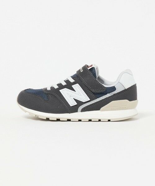 green label relaxing / グリーンレーベル リラクシング スニーカー | 【WEB限定】＜New Balance＞ 996 Bungee with Top Strap スニーカー / キッズ 17cm-24cm（BLACK）