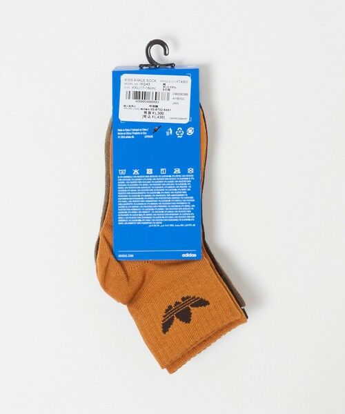 green label relaxing / グリーンレーベル リラクシング ソックス | ＜adidas Originals＞ミッド アンクル ソックス / キッズ 17cm-18cm | 詳細11