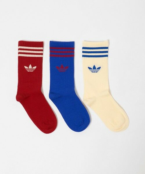 green label relaxing / グリーンレーベル リラクシング ソックス | ＜adidas Originals＞クルーソックス / キッズ 17cm-18cm（その他1）