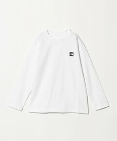 green label relaxing / グリーンレーベル リラクシング カットソー | 【WEB限定】＜THE NORTH FACE＞ ボックス ロゴ ロングスリーブ Tシャツ / キッズ 130cm-160cm