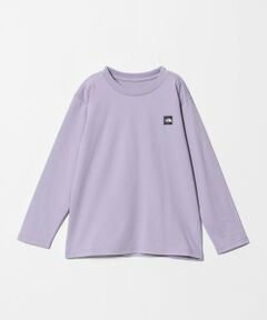 green label relaxing / グリーンレーベル リラクシング カットソー | 【WEB限定】＜THE NORTH FACE＞ ボックス ロゴ ロングスリーブ Tシャツ / キッズ 130cm-160cm