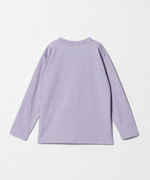 green label relaxing / グリーンレーベル リラクシング カットソー | 【WEB限定】＜THE NORTH FACE＞ ボックス ロゴ ロングスリーブ Tシャツ / キッズ 130cm-160cm | 詳細7