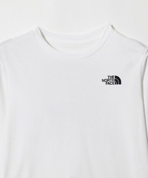green label relaxing / グリーンレーベル リラクシング カットソー | 【WEB限定】＜THE NORTH FACE＞ スクエアロゴ ロングスリーブ Tシャツ / キッズ 130cm-160cm | 詳細2