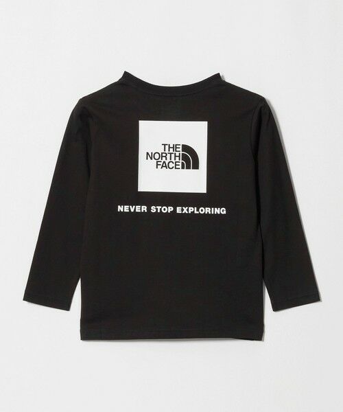 green label relaxing / グリーンレーベル リラクシング カットソー | 【WEB限定】＜THE NORTH FACE＞ スクエアロゴ ロングスリーブ Tシャツ / キッズ 130cm-160cm | 詳細4
