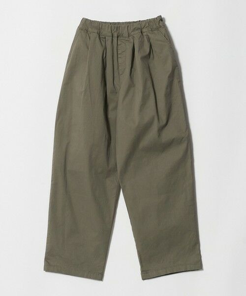 green label relaxing / グリーンレーベル リラクシング その他パンツ | ライト ツイル ツータック パンツ / キッズ 140cm-160cm(OLIVE)