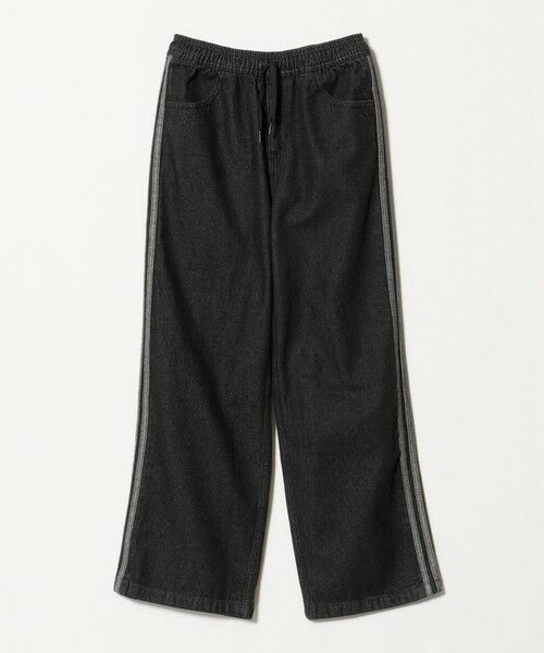 green label relaxing / グリーンレーベル リラクシング その他パンツ | 【WEB限定】＜adidas Originals＞デニム トラック パンツ / キッズ 140cm-160cm（BLACK）