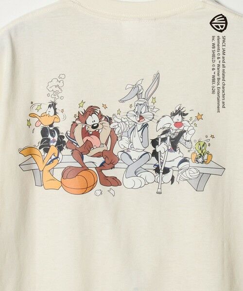 green label relaxing / グリーンレーベル リラクシング カットソー | 【別注】＜URBAMENT＞SPACE JAM Tシャツ / キッズ 140cm-150cm | 詳細4
