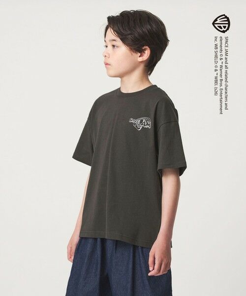 green label relaxing / グリーンレーベル リラクシング カットソー | 【別注】＜URBAMENT＞SPACE JAM Tシャツ / キッズ 140cm-150cm | 詳細6