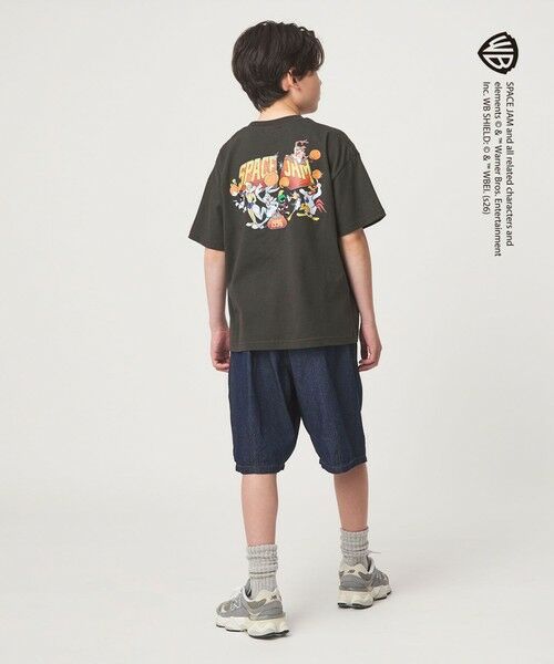 green label relaxing / グリーンレーベル リラクシング カットソー | 【別注】＜URBAMENT＞SPACE JAM Tシャツ / キッズ 140cm-150cm | 詳細7