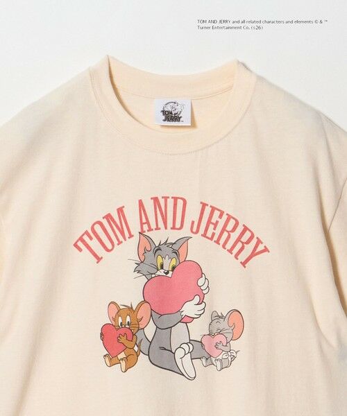 green label relaxing / グリーンレーベル リラクシング カットソー | 【別注】＜URBAMENT＞TOM and JERRY Tシャツ / キッズ 140cm-150cm | 詳細2