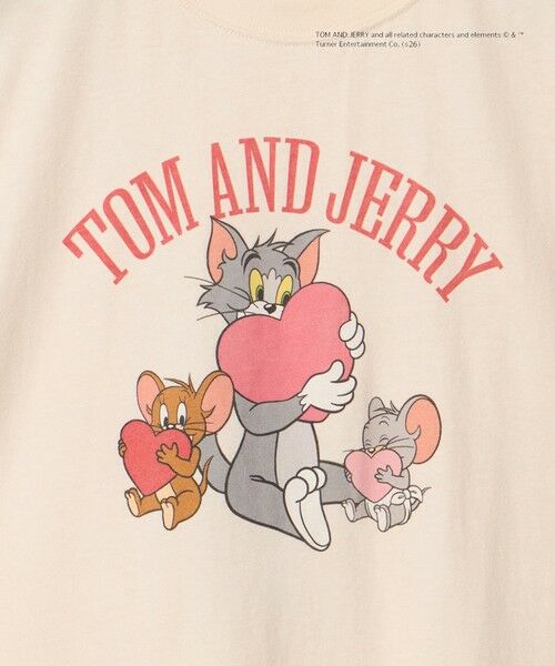 green label relaxing / グリーンレーベル リラクシング カットソー | 【別注】＜URBAMENT＞TOM and JERRY Tシャツ / キッズ 140cm-150cm | 詳細3