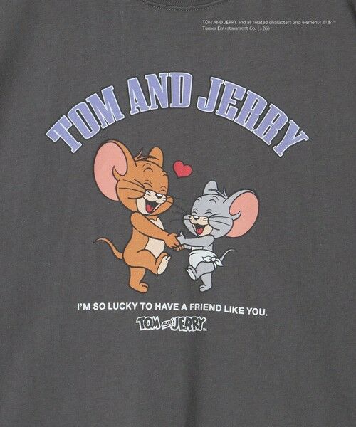 green label relaxing / グリーンレーベル リラクシング カットソー | 【別注】＜URBAMENT＞TOM and JERRY Tシャツ / キッズ 140cm-150cm | 詳細7