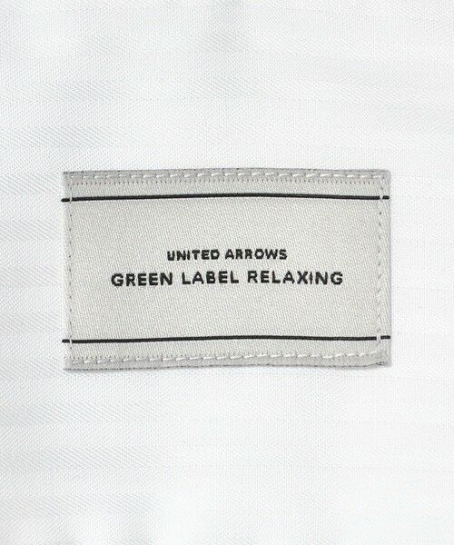 green label relaxing / グリーンレーベル リラクシング シャツ・ブラウス | コットン シャドウストライプ クレリック ワイドカラー ドレスシャツ -イージーアイロン- | 詳細15